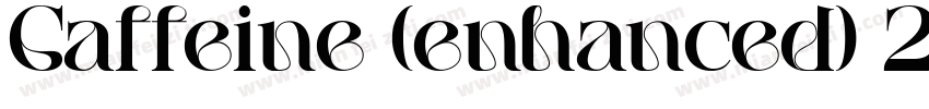 Caffeine (enhanced) 2000字体转换